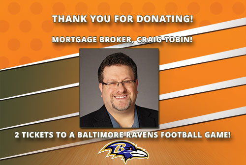 Craig Tobin Thank you for Donating