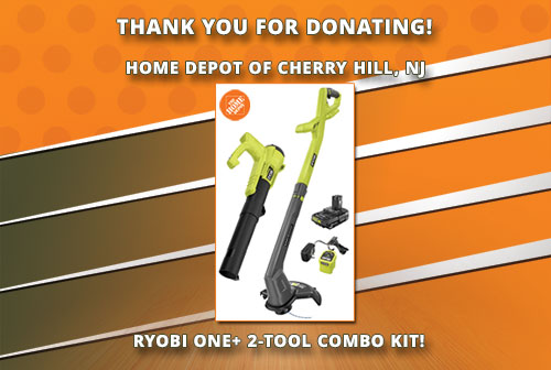 Home Depot of Cherry Hill, NJ Thank you for Donating