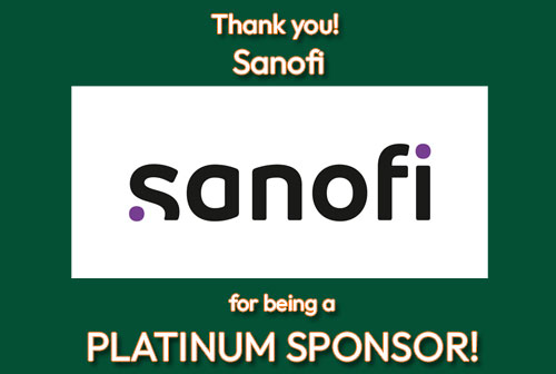 Thank you Sanofi for being a Platinum sponsor at our annual bowling benefit.