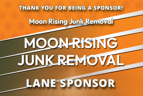 Moon Rising Junk Removal Lane Sponsor